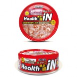 SEEDS Health iN hi03機能湯罐-白身鮪魚+蝦肉+菊苣醣素 貓罐頭80g x 24罐優惠