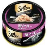 Sheba 日式黑罐SPR05  嚴選吞拿魚+蟹棒 75g