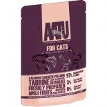 AATU 97/3/0 ATWCS85 全配方貓濕糧包 雞+三文魚+蝦 85g x 16包原箱優惠