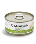 Canagan 貓用無穀物雞肉配方罐頭 75g