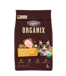 ORGANIX® 穀物全貓糧 – 有機雞肉糙米配方 6lb (NEW)