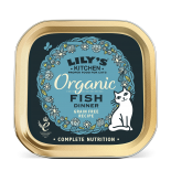Lily's Kitchen [COF02] 有機魚肉常餐 貓主食罐85g (靛藍底藍)