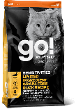 GO! SOLUTIONS 1303144 - 低敏美毛系列 鴨肉貓糧配方 8lb