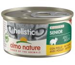 almo nature [130] Holistic 老年 - 雞肉 貓罐頭 85g x 24罐原箱優惠 (意大利)