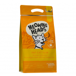 Meowing Heads [MHF15] - 無穀物全天然成貓體重控制及室內貓配方 Fat Cat Slim 1.5kg (黃色)