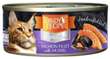 Cindy’s Recipe [CR-S10] Signature系列 - 三文魚配青口湯(Mussel) 主食罐 70g x 12罐原箱優惠