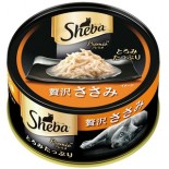 Sheba 日式黑罐SPR03  嫩滑雞絲 75g x 24罐原箱優惠 