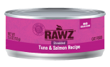 RAWZ 96% RZCTS155 吞拿魚及三文魚肉絲全貓罐頭 155g