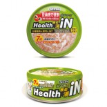 SEEDS Health iN hi02 機能湯罐-白身鮪魚+雞肉+維他命A(中老貓配方) 貓罐頭80g x 24罐優惠