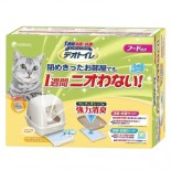 日本 Unicharm 消臭大師 全封閉型雙層貓砂盤套裝