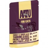 AATU 97/3/0 ATWCT85 全配方貓濕糧包 火雞+鵝 85g x 16包原箱優惠