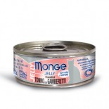 Monge Super Premium 系列 貓罐頭 80g - 吞拿魚+雞肉+海蝦