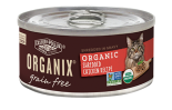 ORGANIX有機無穀物貓用罐頭 – 雞絲配方 3oz