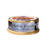 SEEDS Hello Fresh好鮮燉湯 hf02-清蒸鮪魚+鮭魚 貓罐頭 50g