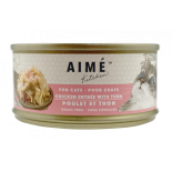 Aime Kitchen [TC85] 雞肉配吞拿魚 Chicken with Tuna 85g x 24罐原箱優惠