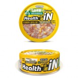 SEEDS Health iN hi01機能湯罐-白身鮪魚+芝士+維他命B群 貓罐頭80g