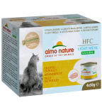 almo nature [553MEGA] - HFC Natural *Light Meal* - Chicken Filiet 雞柳片 健怡貓罐頭 4 x 50g (一盒4罐)