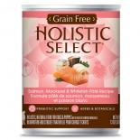 Holistic Select 活力滋 三文魚、鯖魚及白魚肉配方﹙無穀物﹚ 狗罐頭 13oz