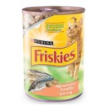 Friskies Seafood in Jelly Cat Can Food 喜躍海鮮拼盤貓罐頭 400g x 24