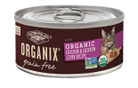 ORGANIX有機無穀物貓用罐頭 – 雞及雞肝肉醬配方 3oz