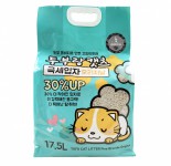 韓國 豆腐與貓 [CL-102] - 極幼條(1.5mm)豆腐貓砂 - 椰殼炭 17.5L x 3包原箱優惠