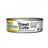 台灣 MeetCute 遇可愛 [MQ-A03] 雞肉+鴨肉 肉泥主食罐 80g (MQ-CB0003)