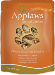 Applaws Chicken Breast with Pumpkin in Broth Pouch 雞+南瓜 70g