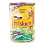 Friskies Sardine,Shrimp & Squid Cat Can Food 喜躍沙甸魚,墨魚 蝦貓罐頭 400g x 24