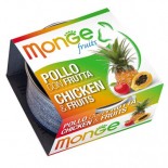 Monge 生果系列 貓罐頭 80g - 雞肉+雜果