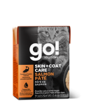 Go! Solutions 1266024 護膚美毛系列 三文魚肉醬 貓濕糧 6.4oz (盒裝)