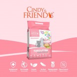 Cindy & Friends [TF003] 草莓味天然豆腐貓砂 7L