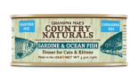 Country Naturals 無穀物醬煮沙甸魚海魚配方 貓罐頭 5.5oz x 6罐優惠裝