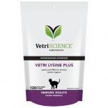 美國 Vetri Lysine Plus 貓用賴氨酸營養補充小食 (120粒) 