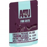 AATU 97/3/0 ATWCQ85 全配方貓濕糧包 雞+野雞 85g x 16包原箱優惠