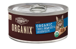 ORGANIX 成貓有機貓用罐頭 火雞、糙米和雞配方罐頭 5.5oz