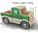 瓦通紙貓抓板 [TY026-G] - 綠色貨車 (60 x 27 x 高35)