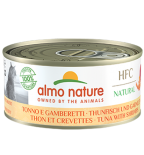 almo nature [5128] - HTC 150g大罐系列 Tuna & Shrimps 吞拿魚+鮮蝦 貓罐頭 150g x 24罐原箱優惠