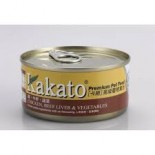 Kakato - 雞+牛肝+蔬菜 170G