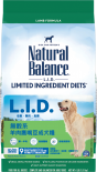 Natural Balance 雪山 - 單一蛋白 無穀系 - 羊肉鷹嘴豆成犬糧 24lb