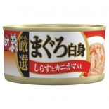日本三才貓罐頭-Jelly果凍系列 80G MI-10 吞拿魚+蟹棒