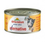 Almo Nature [5450] - Alternative罐裝貓罐頭 70g 雞肉