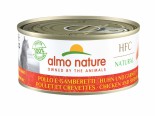 almo nature [5124] - HTC 150g大罐系列 Chicken w/ Shrimps 雞肉+鮮蝦 貓罐頭 150g